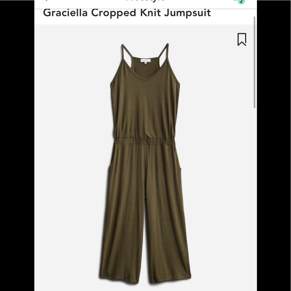 Gracklla Cropped Jumpsuit
